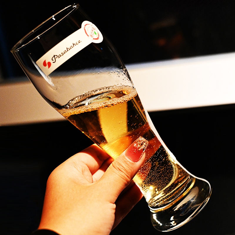 Craft Beer & Wine U- - Premium El Yapımı Bira Bardağı, Buğday