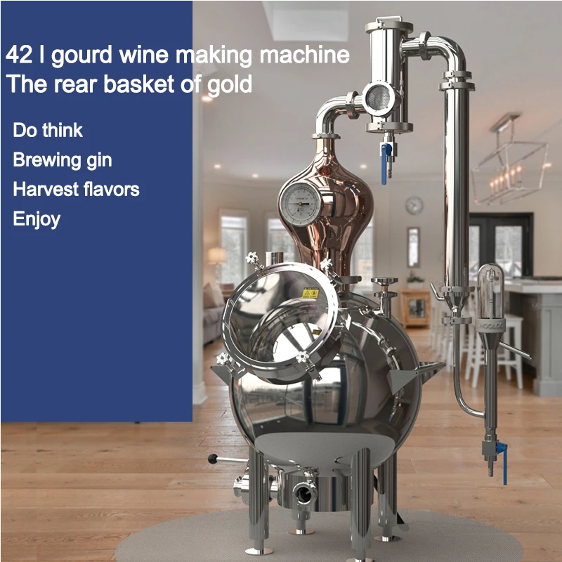Wine Beer Whiskey - 42L Su Kabağı Şeklindeki İmbik Evde