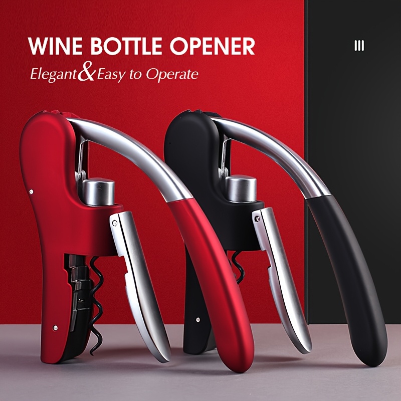 Cork Screw Lever - Kol Pres Şarap Açma Seti |
