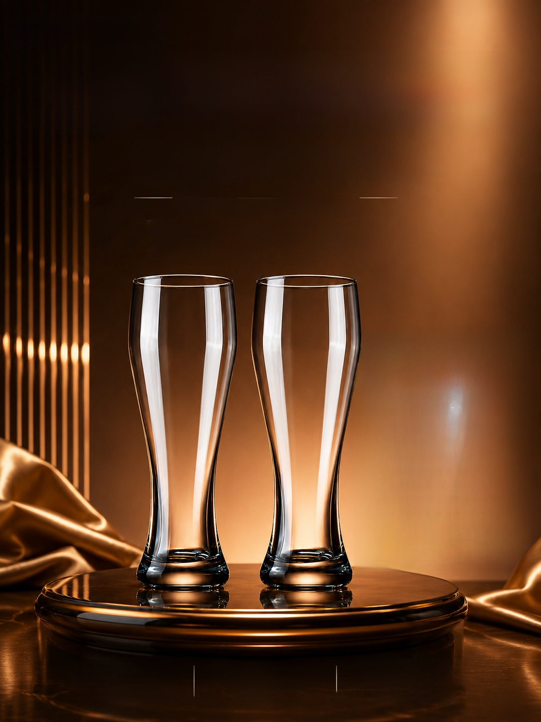 Craft Beer & Wine U- - Büyük Kapasiteli Bira Bardağı Kristal Hero