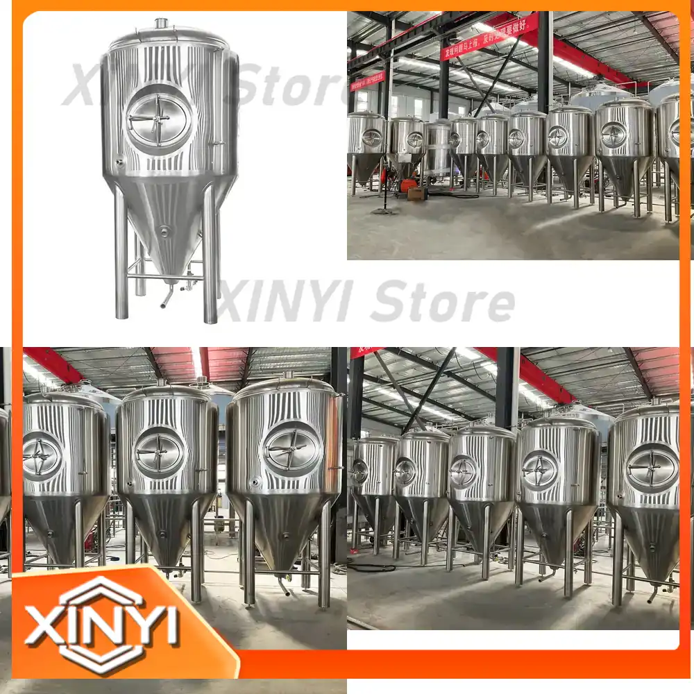 Wine Beer Cider - 1000L Paslanmaz Çelik Fermentör Tankı Evde