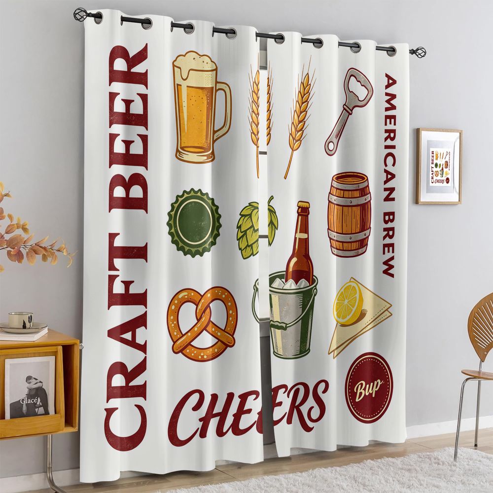 Vintage Craft Bira Temalı Bask - Craft Beer & Wine U- incelemesi ve fiyatı
