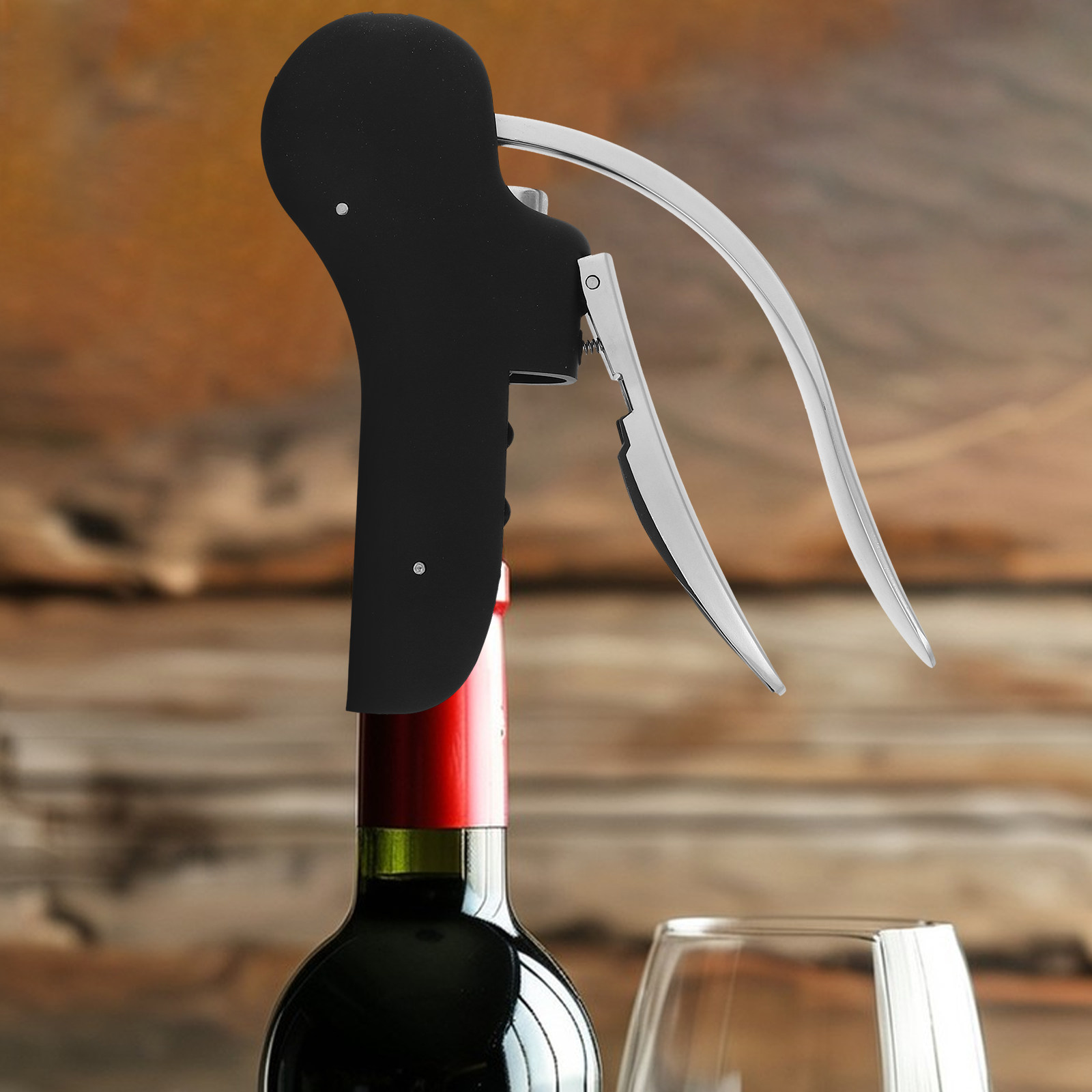 Çinko Alaşımlı Kol Tipi Şarap  - Cork Screw Lever incelemesi ve fiyatı