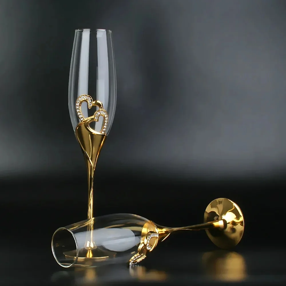 Zarif Kalp ve Tül Şekli Şampan - Champagne Flute Pair incelemesi ve fiyatı