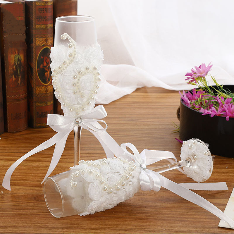 1 çift düğün şampanya bardakla - Champagne Flute Pair incelemesi ve fiyatı