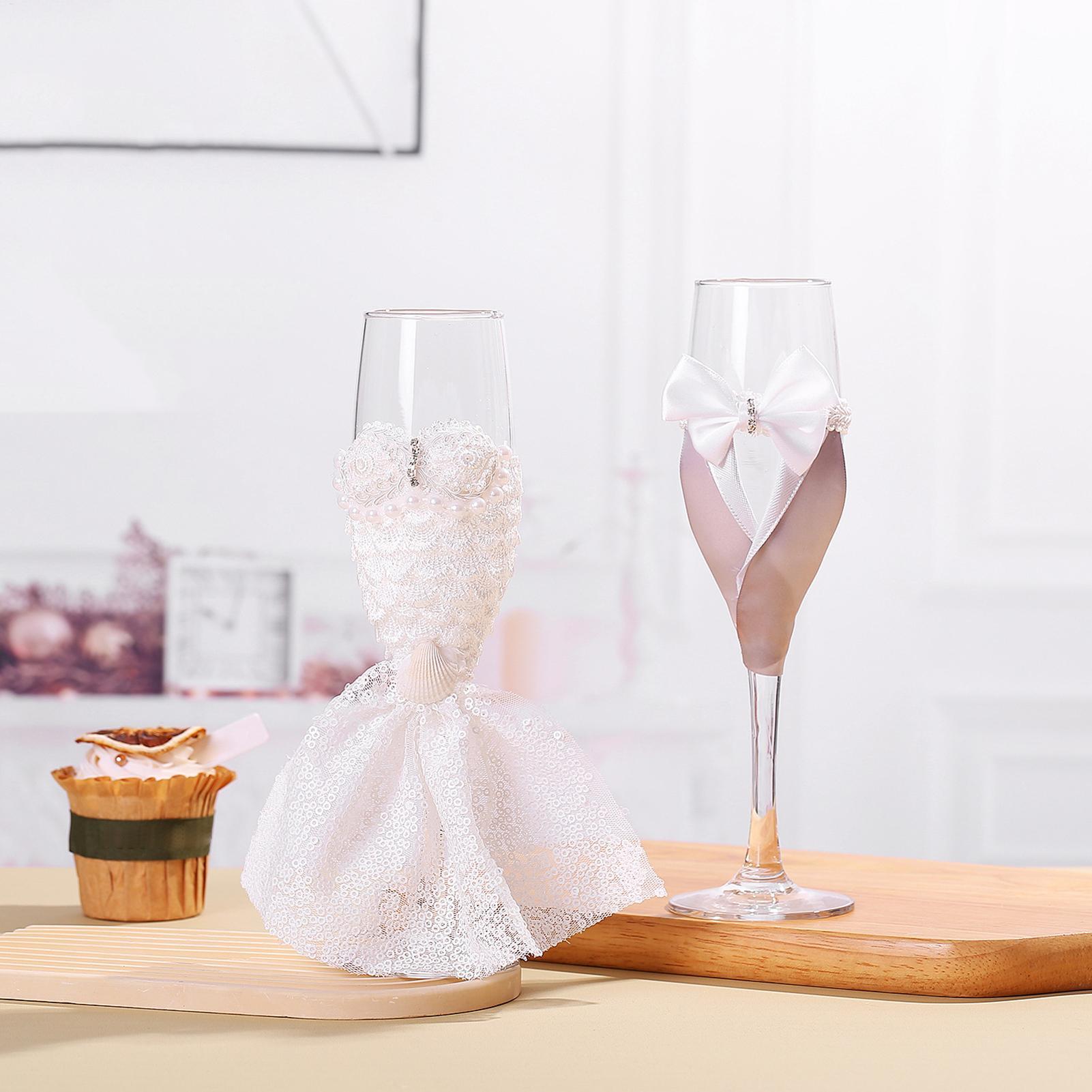 Gelin ve Damat Şampanya Kadehl - Champagne Flute Pair incelemesi ve fiyatı