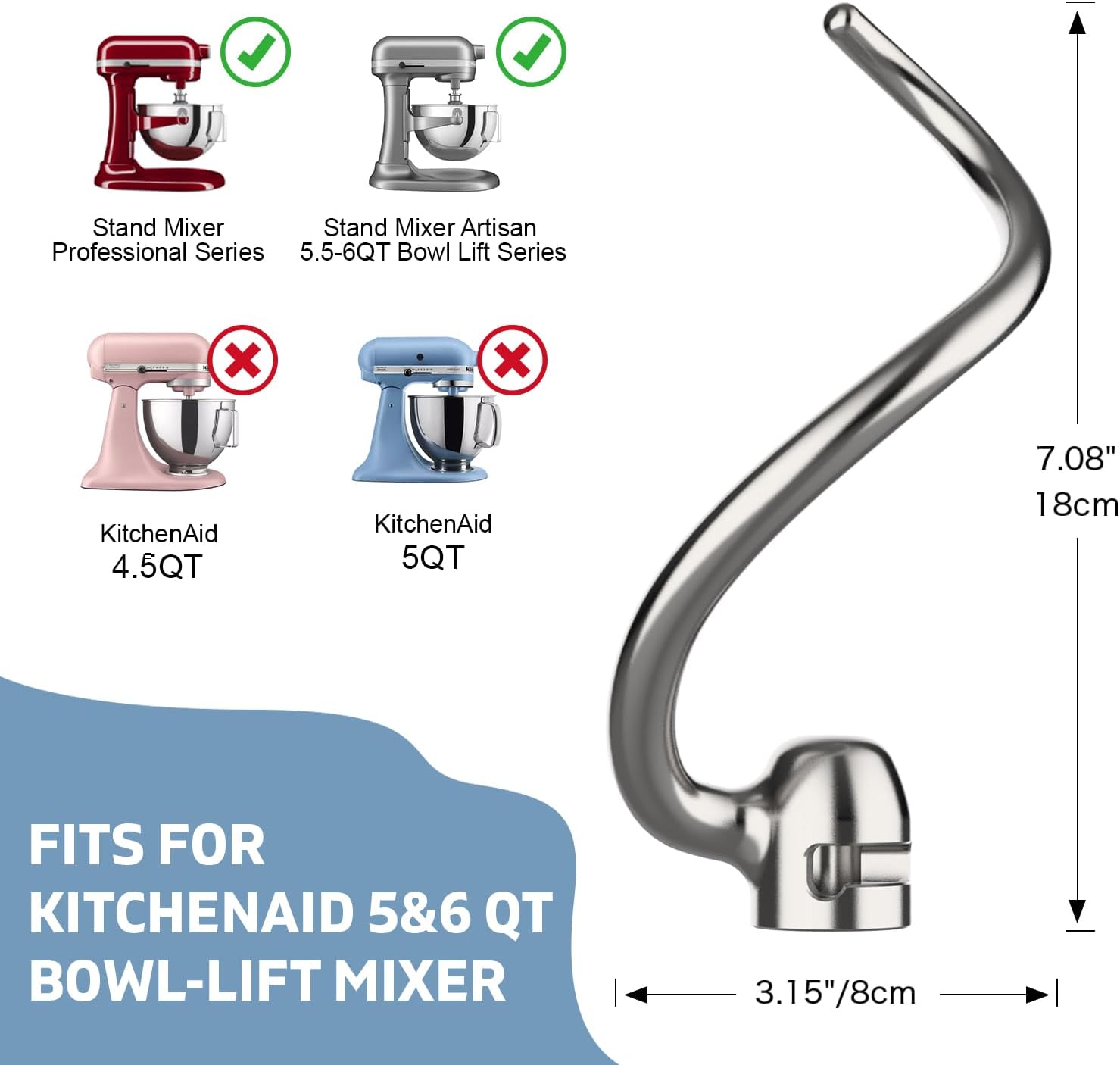 KitchenAid 5QT-6QT Kase Kaldır - Kitchenaid Mixer Pro 600 incelemesi ve fiyatı
