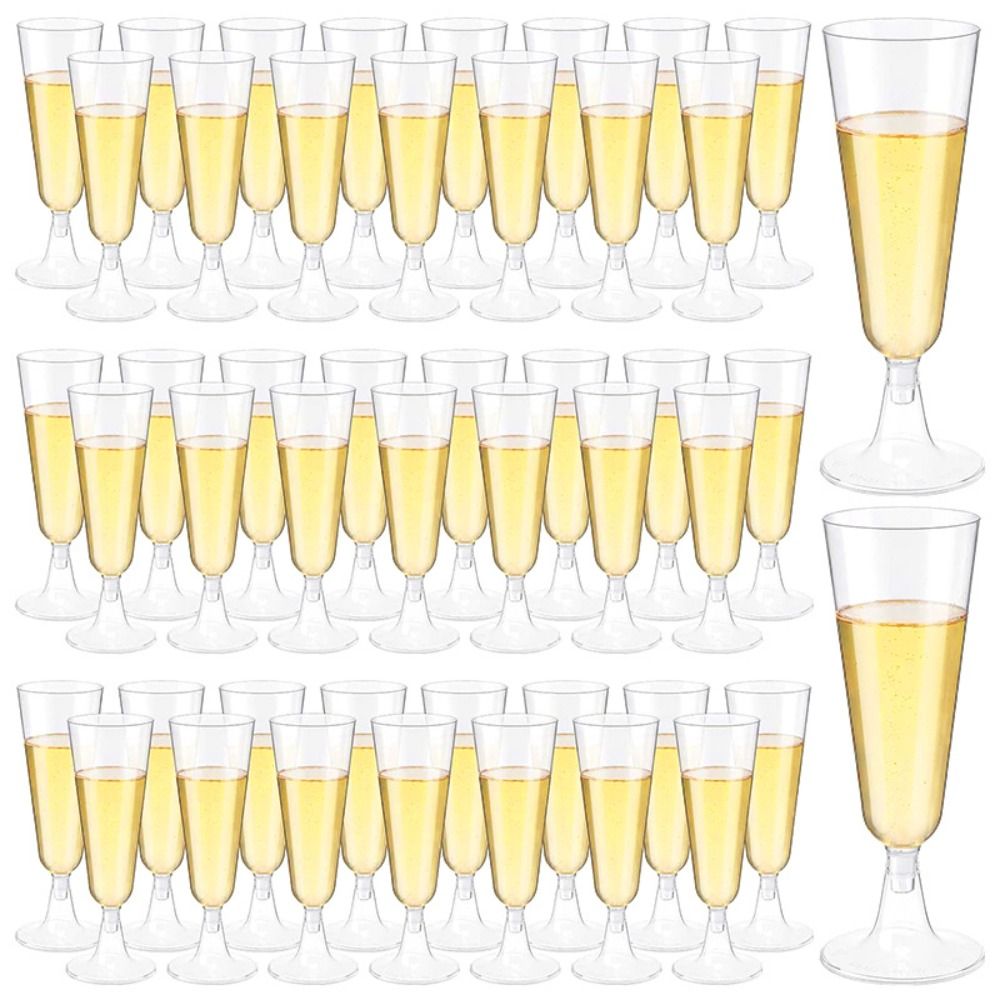10 adet Şeffaf Plastik Şampany - Champagne Flute Pair incelemesi ve fiyatı