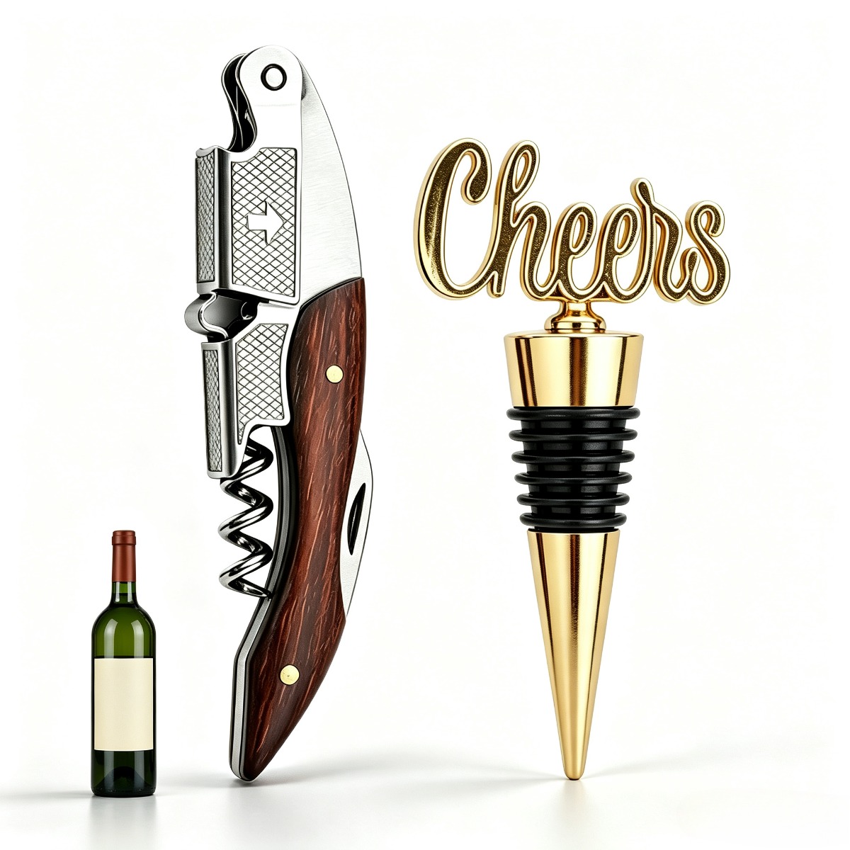 1 Adet Yaylı Çift Kollu Şarap  - Cork Screw Lever incelemesi ve fiyatı
