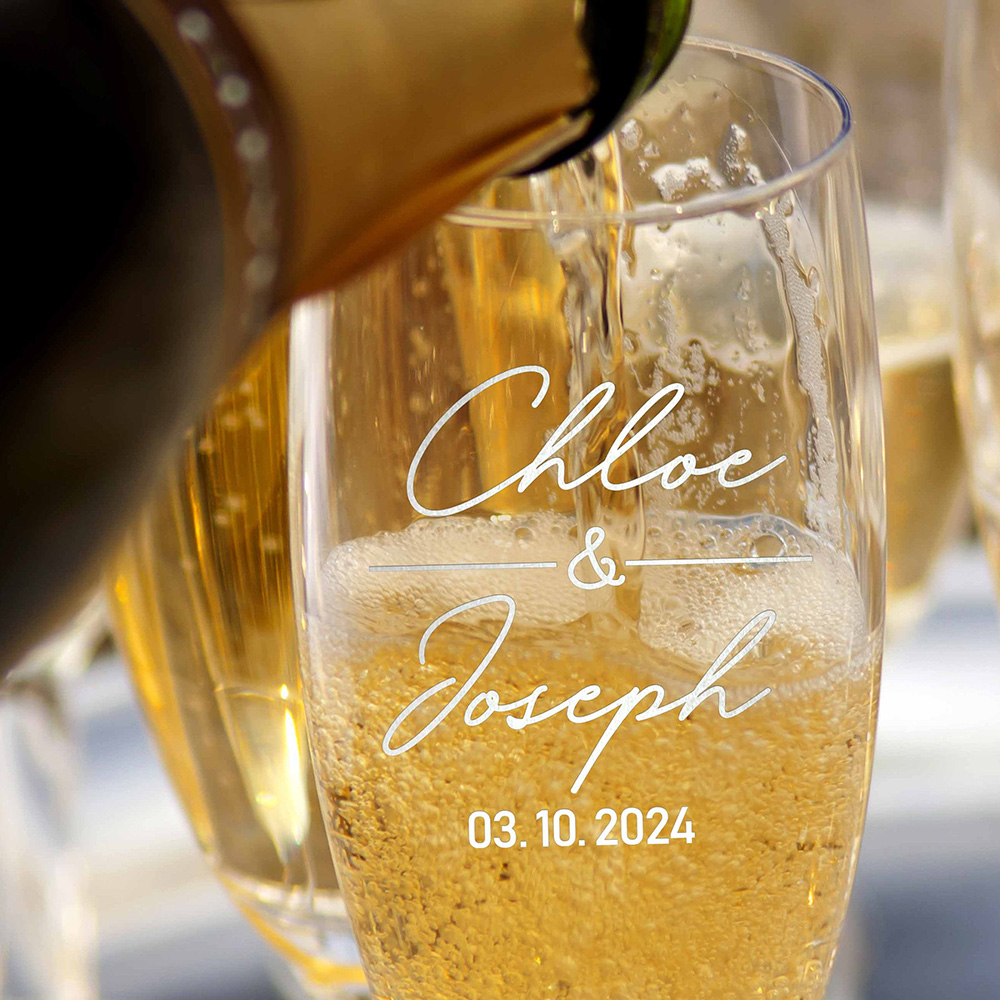 Kişiselleştirilmiş 2 Şampanya  - Champagne Flute Pair incelemesi ve fiyatı