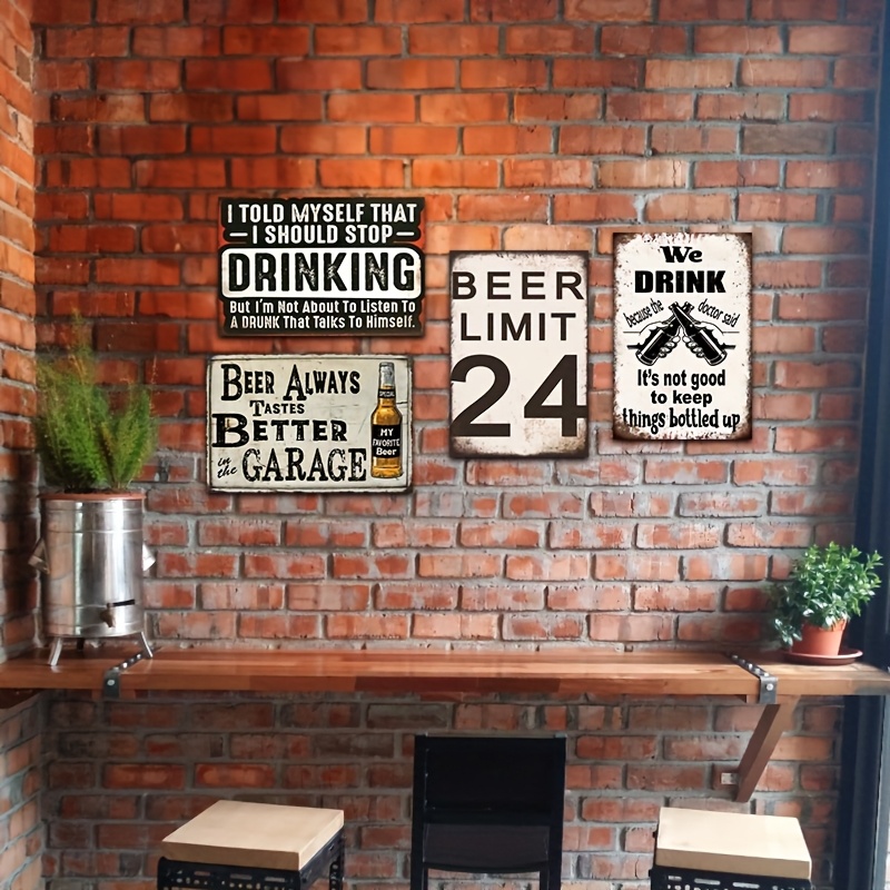 4 adet Vintage Bira ve Şarap M - Wine Beer Pub incelemesi ve fiyatı