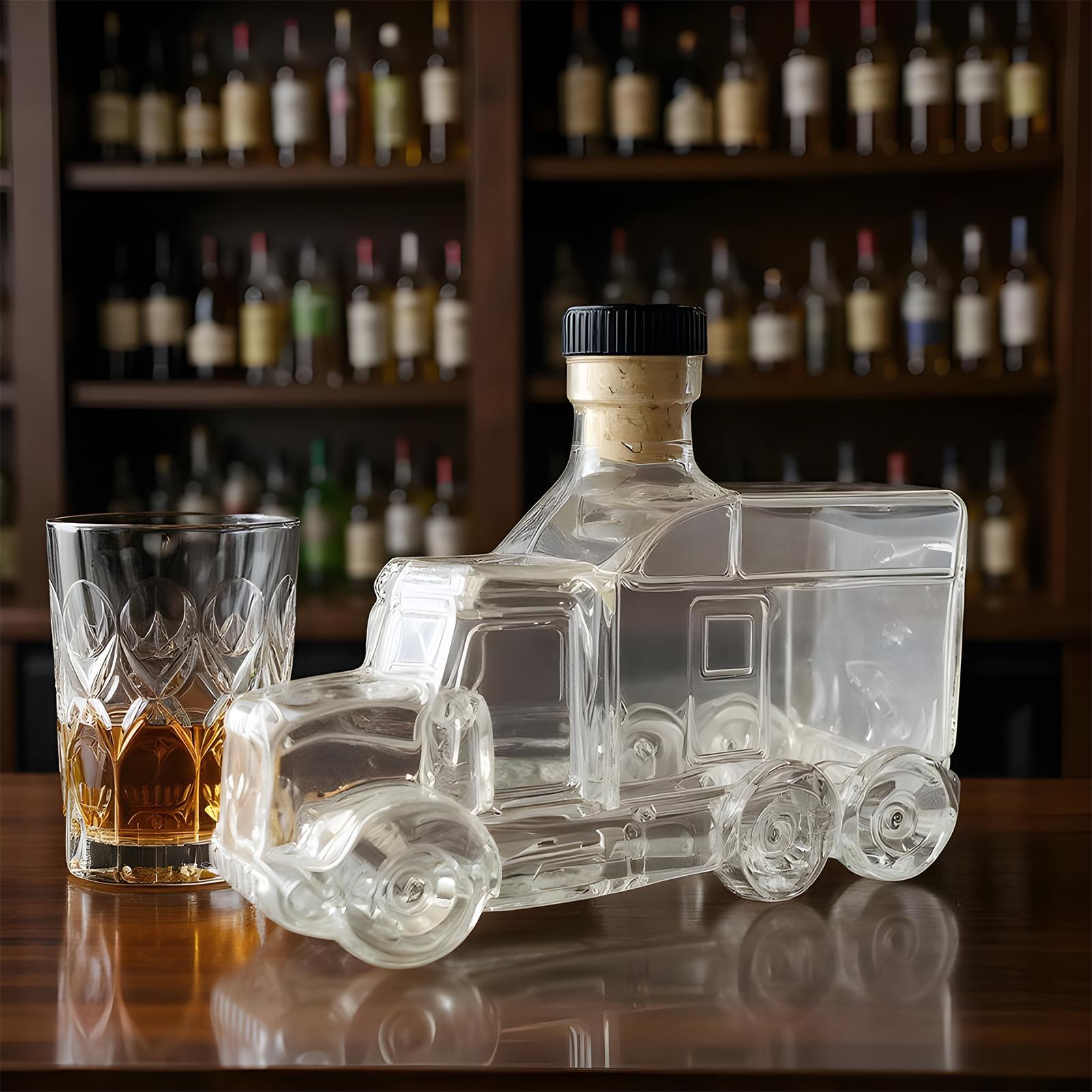 Yarım Kamyon Viski Sürahi 375  - Wine Beer Truck incelemesi ve fiyatı