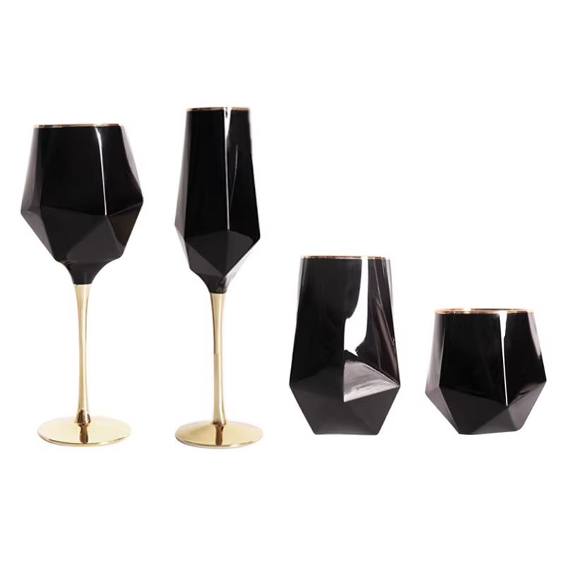 Saf Siyah Kristal Altın Kenar  - Wine Beer Whiskey incelemesi ve fiyatı