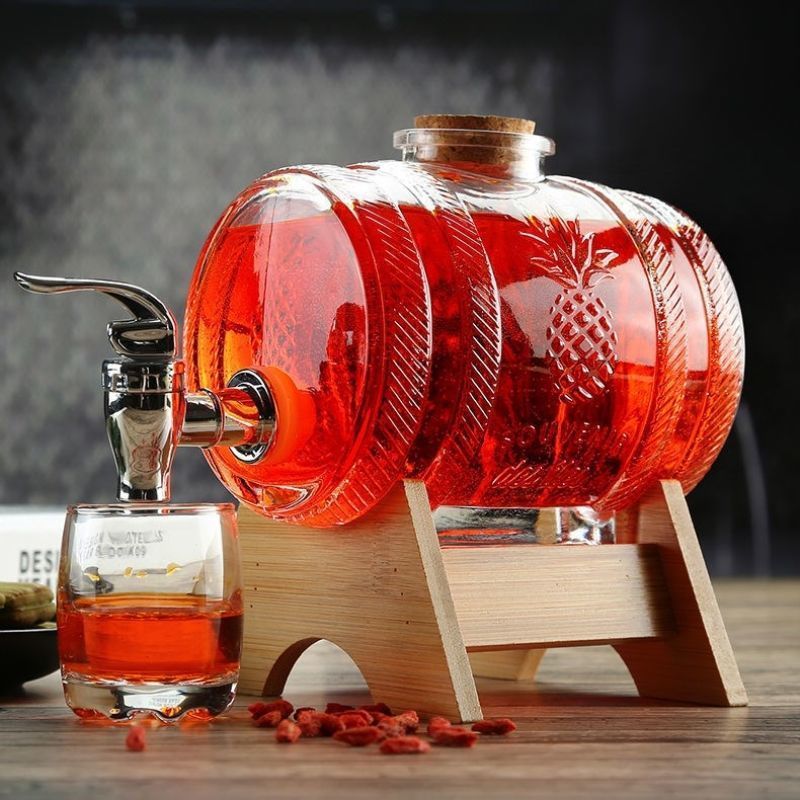 1L Cam Viski Fıçısı Şarap Fıçı - Wine Beer Whiskey incelemesi ve fiyatı