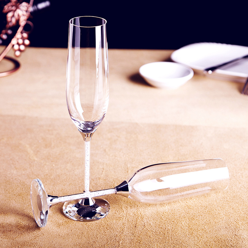 Yaratıcı düğün cam şarap kadeh - Champagne Flute Pair incelemesi ve fiyatı