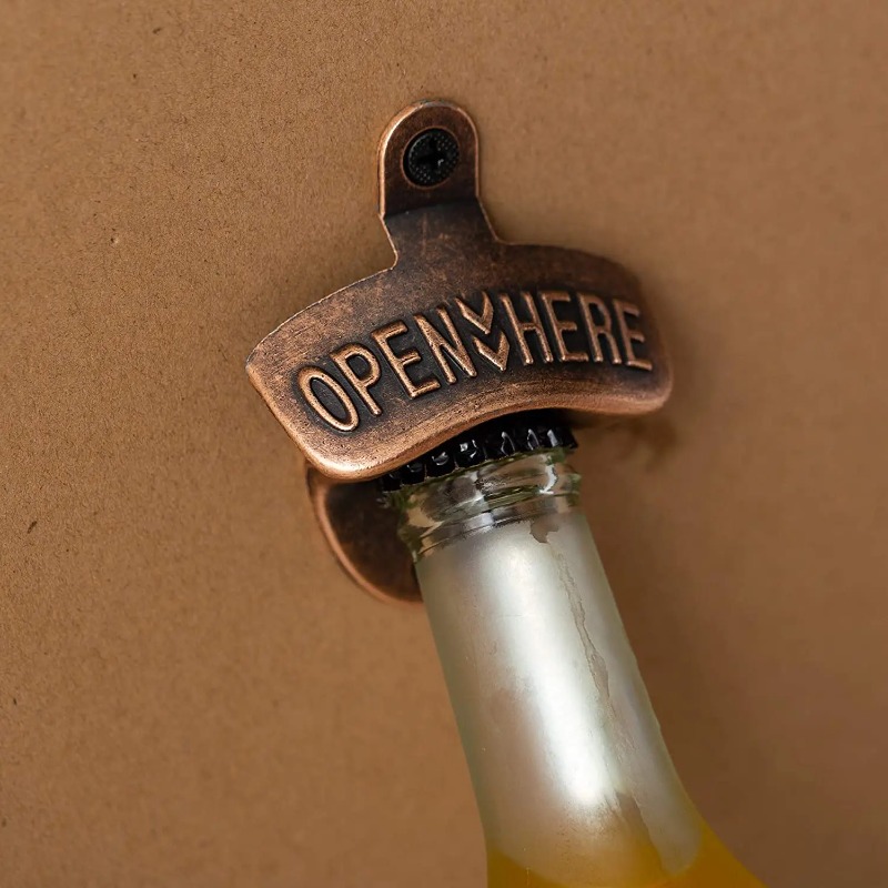 Retro Duvara Monte Şişe Açacağ - Wine Beer Pub incelemesi ve fiyatı